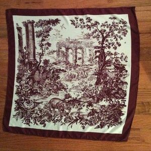 AUTHENTIC Valentino Silk Square Scarf
